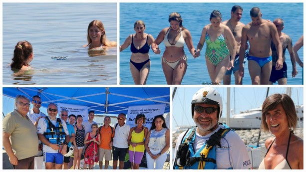 Il mare per tutti, davvero: alla Marina di Loano la bellezza di “Freedom to Swim” (Foto e Video)