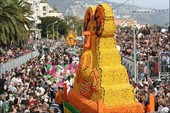 Mentone in festa: Corso des Fruits d’Or, sfilata di carri fioriti il 15, 22 febbraio e 1° marzo- da non perdere!