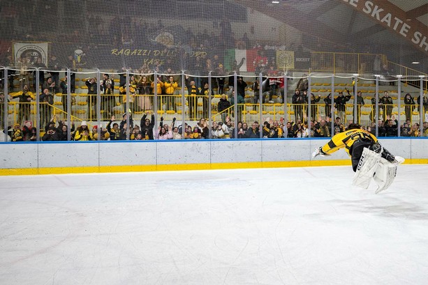 Pippo Matonti "uno di noi", il Killer Tilaro, il salvatore Schina, l'essenziale Bertin e una squadra fatta d'anima: così i Mastini abbattono il Caldaro (3-1)