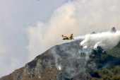 Ancora in fiamme i boschi a monte di Valdieri, roghi domati a Peveragno e Ceresole d'Alba [FOTO E VIDEO]