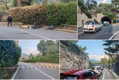 Tragedia a Bordighera, ciclista tedesco muore sull'Aurelia: strada chiusa, dinamica ancora da chiarire (Foto)