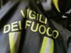 A fuoco un tetto a Buttigliera d'Asti: intervento lungo e complesso dei Vigili del Fuoco