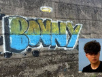 Nei murales e nel silenzio tutto l'amore, ma anche il dolore, di Luino per Lorenzo "Bonny" Bonaccurso: «Ogni parola sembra troppo piccola»