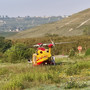 Grave incidente in località Gallo di Grinzane Cavour: giovane centauro trasportato in codice rosso a Verduno