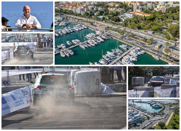 Sanremo ritrova la magia dei grandi rally: folla da record a Portosole, oltre duemila persone per la super speciale (Foto e Video)