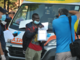 Schedati, controllati e trasferiti i migranti nel parco Gullino di Saluzzo, di fatto sgomberato (FOTO e VIDEO)