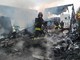 Albenga, domato l’incendio alla ditta Gallo Trasporti: nessun ferito né intossicati (FOTO e VIDEO)