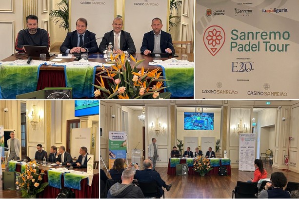 Sanremo capitale del Padel, al via il Tour 2025: si gioca in tutta Italia, finali in piazza Colombo. Sindoni e Gazzola: &quot;Che qualità!&quot; (Foto e video)