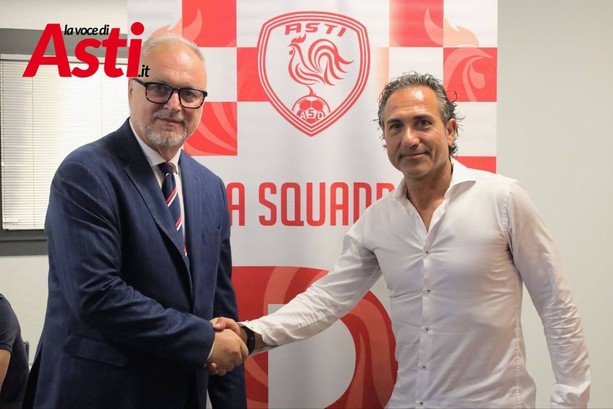 Camillo Cascino torna nella sua “seconda casa”: l’Asti ricomincia da lui [FOTO]