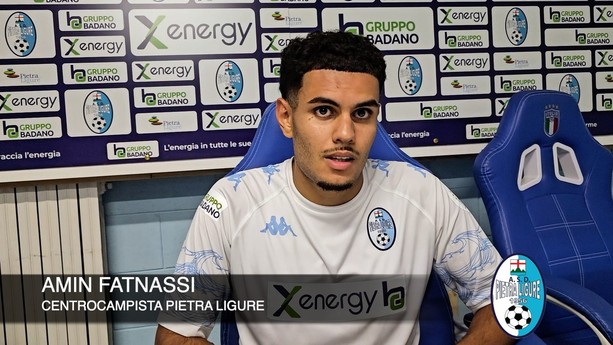 Calcio, Pietra Ligure. Grande impatto per Amin Fatnassi: &quot;Ho respirato aria pulita, ora non vediamo l'ora di iniziare&quot; (VIDEO)