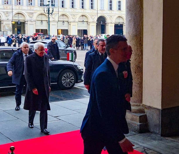 Mattarella e i 430 anni di Ufficio Pio: "Ha accompagnato Torino in 4 secoli di cambiamenti" [FOTO]