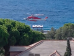 Bogliasco, uomo disperso in mare: ricerche con elicottero, sommozzatori e motonave dei vigili del fuoco