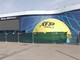 Atp Finals, un'enorme palla da tennis sorge di fronte al Pala Olimpico: l'attesa è (quasi) finita