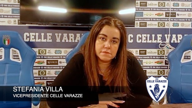 Calcio | Celle Varazze. Stefania Villa chiama la svolta: "E' il momento di cambiare marcia. Piena fiducia in Barletta e nella giustizia sportiva" (VIDEO)