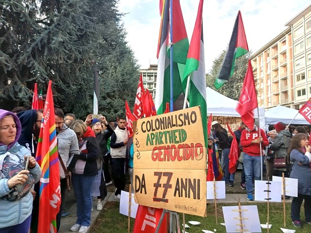 Cuneo di nuovo in piazza per Gaza e la Flotilla: sciopero generale e corteo [FOTO]