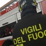 Autobus in fiamme a Garessio 2000: sul posto i Vigili del Fuoco