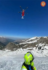 Chiusa di Pesio, scialpinista precipita per 150 metri sul Canale dei Genovesi