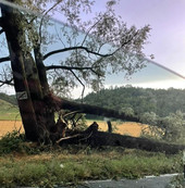 Temporale e grandine su Asti e dintorni, oltre venti interventi dei vigili del fuoco [VIDEO]