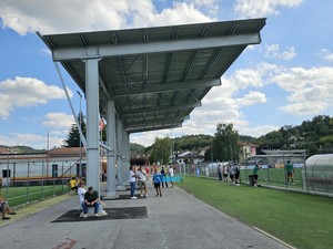 Calcio | Millesimo. E' in arrivo la nuova tribuna, la capienza del Viglino salirà a circa 500 posti