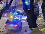 Schianto in via Calosso: fuga dell'autista sventata dalla polizia Schianto in via Calosso: fuga dell'autista sventata dalla polizia