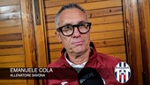 Calcio. Savona contestato, mister Cola: "Accetto le critiche sul risultato, ma non sull'atteggiamento dei ragazzi" (VIDEO) Calcio. Savona contestato, mister Cola: "Accetto le critiche sul risultato, ma non sull'atteggiamento dei ragazzi" (VIDEO)