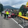 FOTO. Tre incidenti in mezz'ora: schianto a Grantola: tre feriti. Soccori anche ad Azzate e Cassano Magnago