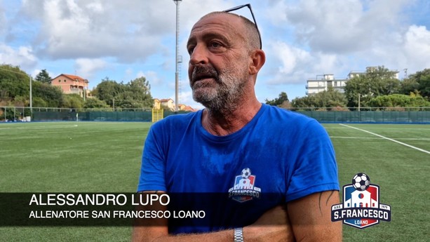 Calcio, San Francesco Loano. Due partite per Lupo contro la Carcarese: &quot;Primo tempo egregio, l'espulsione di Campelli ha cambiato tutto&quot; (VIDEO)