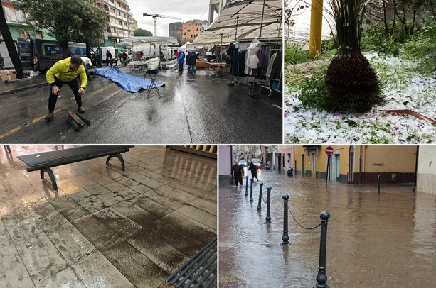 Maltempo sul Ponente, mattinata di nubifragi e grandinate: decine di interventi per allagamenti, ma nessuna situazione critica (Foto e video) Maltempo sul Ponente, mattinata di nubifragi e grandinate: decine di interventi per allagamenti, ma nessuna situazione critica (Foto e video)