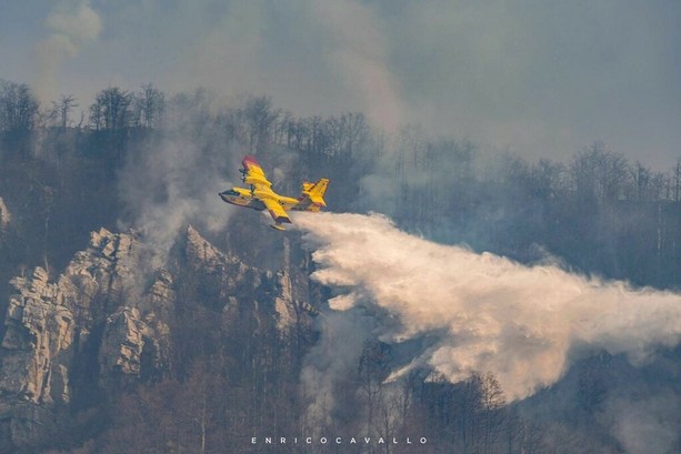 Sotto controllo il devastante incendio partito da Frabosa Sottana: &quot;Ci vorranno anni per ripristinare la vegetazione&quot; [VIDEO]