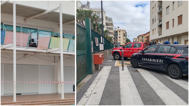 Pietra Ligure, cede la ringhiera a scuola: fuori pericolo il bambino caduto, la Procura apre un fascicolo Pietra Ligure, cede la ringhiera a scuola: fuori pericolo il bambino caduto, la Procura apre un fascicolo