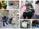 Sanremo: blitz nella Pigna contro l'abbandono dei rifiuti, cinque multe e trovato anche uno scooter abbandonato (Foto)