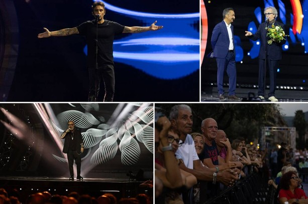 Sanremo canta la storia della Liguria: "La Notte dei Fiori" conquista Pian di Nave tra omaggi ai cantautori liguri e grandi applausi (Foto) Sanremo canta la storia della Liguria: "La Notte dei Fiori" conquista Pian di Nave tra omaggi ai cantautori liguri e grandi applausi (Foto)