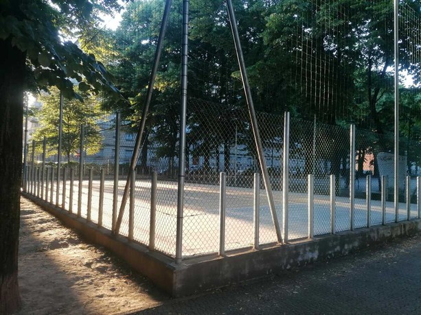 Giardini Alimonda, l’appello del M5S: “La piastra sportiva va messa in sicurezza”