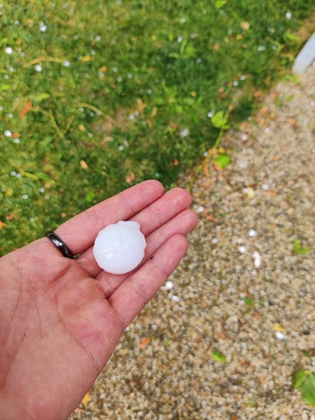 Temporale e grandine nelle province di Asti e Alessandria