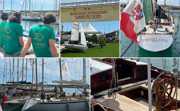 Le regine del mare danzano a Sanremo: al via le Grandi Regate Internazionali tra vele d’epoca e nuovi sguardi tra le onde (Foto)