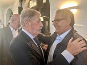 E alla fine arriva Toti. L’ex presidente a un evento del centrodestra: “Ilaria Cavo rappresenta quella Regione diversa che abbiamo sognato e che si continua a costruire”