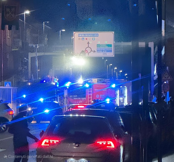 Grave incendio in corso Alessandria: famiglia evacuata nella notte