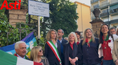 La scalinata di Maria Luisa Ombra: cerimonia di intitolazione al Bosco dei Partigiani