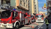 Incendio in un appartamento in via Torino, uomo intubato e trasferito al Centro Ustionati del San Martino Incendio in un appartamento in via Torino, uomo intubato e trasferito al Centro Ustionati del San Martino