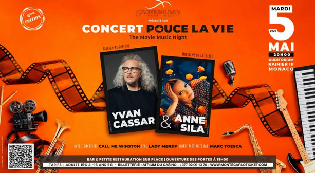 “Pouce la Vie – The Movie Music Night”: l’8ª edizione del concerto benefico a Monaco con Yvan Cassar e Anne Sila (Foto e Video) “Pouce la Vie – The Movie Music Night”: l’8ª edizione del concerto benefico a Monaco con Yvan Cassar e Anne Sila (Foto e Video)