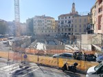 Sanremo, nuovo tentativo di ripartenza per il cantiere di piazza Eroi (Foto)