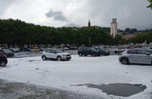 Dalle Valli a Pinerolo: violenta grandinata nel Pinerolese