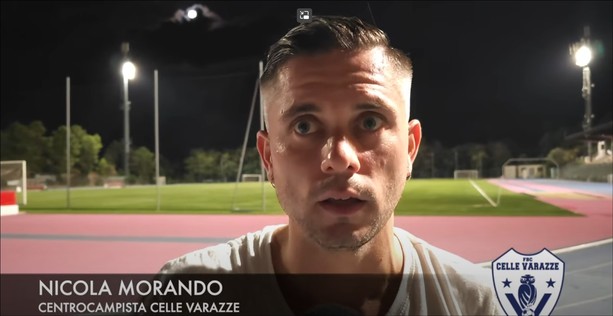Calcio, Celle Varazze. Prima ufficiale da capitano per Nicola Morando: "Un bel segno di fiducia, approccio top con questa nuova realtà" (VIDEO) Calcio, Celle Varazze. Prima ufficiale da capitano per Nicola Morando: "Un bel segno di fiducia, approccio top con questa nuova realtà" (VIDEO)