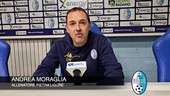 Calcio, Pietra Ligure. Moraglia va oltre al 7-0 col Taggia: &quot;Contavano approccio e mentalità, andando avanti così potremo divertirci veramente&quot; (VIDEO)