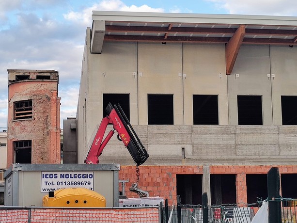 La nuova palestra dei licei nella zona H ad Alba: &quot;Obiettivo aprire in autunno, cantiere in linea con il cronoprogramma”