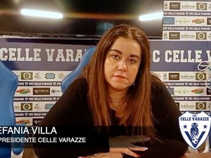Calcio | Celle Varazze. Stefania Villa chiama la svolta: "E' il momento di cambiare marcia. Piena fiducia in Barletta e nella giustizia sportiva" (VIDEO) Calcio | Celle Varazze. Stefania Villa chiama la svolta: "E' il momento di cambiare marcia. Piena fiducia in Barletta e nella giustizia sportiva" (VIDEO)