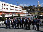 Sanremo, il Mercato dei Fiori si rinnova: il sottosegretario La Pietra in visita alle opere da 16 milioni, tra logistica e sostenibilità (Foto e Video)