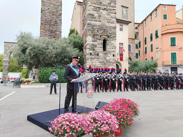 211⁰ anniversario di fondazione dell'Arma dei Carabinieri: le celebrazioni a Savona nella Piazza del Brandale (FOTO)