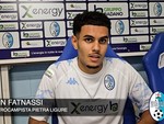Calcio, Pietra Ligure. Grande impatto per Amin Fatnassi: &quot;Ho respirato aria pulita, ora non vediamo l'ora di iniziare&quot; (VIDEO)