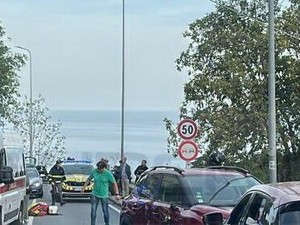 Ventimiglia, incidente in corso Montecarlo: 45enne cade con la moto e muore nonostante il pronto intervento dei medici